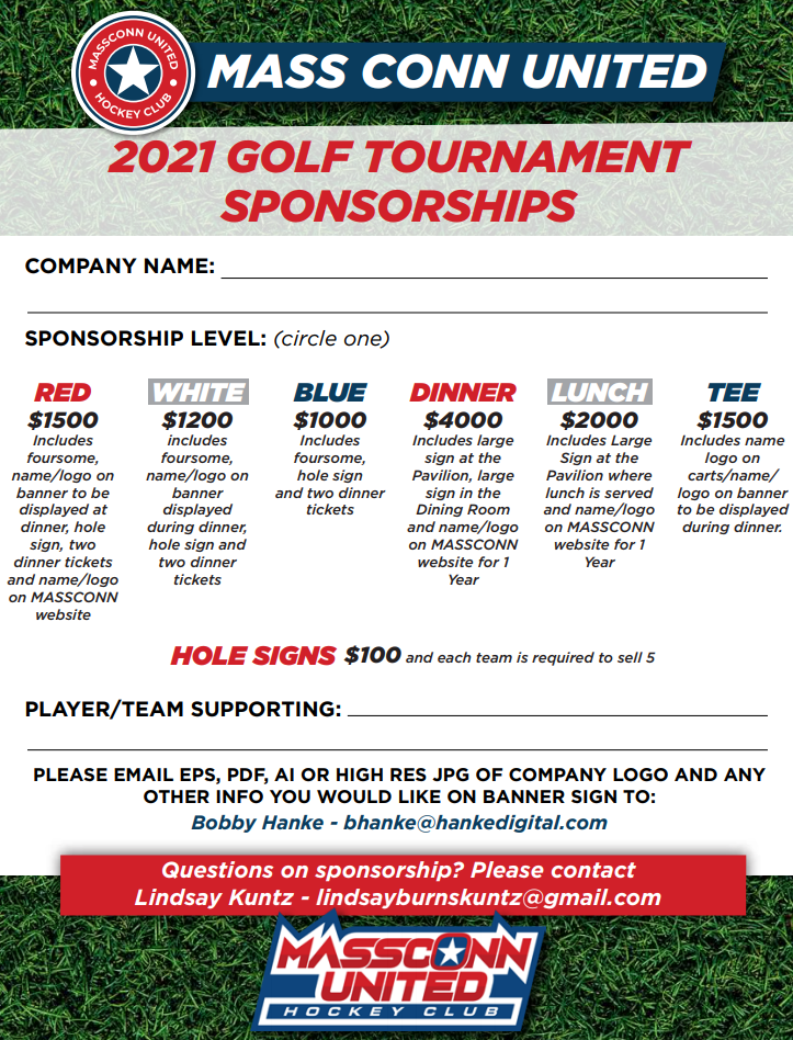 MassConn Golf Sponsor Signup